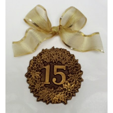 15 Celebration Chocolate Medallion